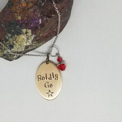 Boldly Go - Pendant Necklace