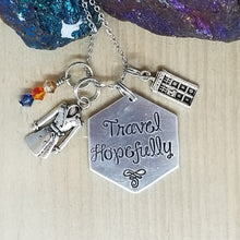 Travel Hopefully - Charm Necklace