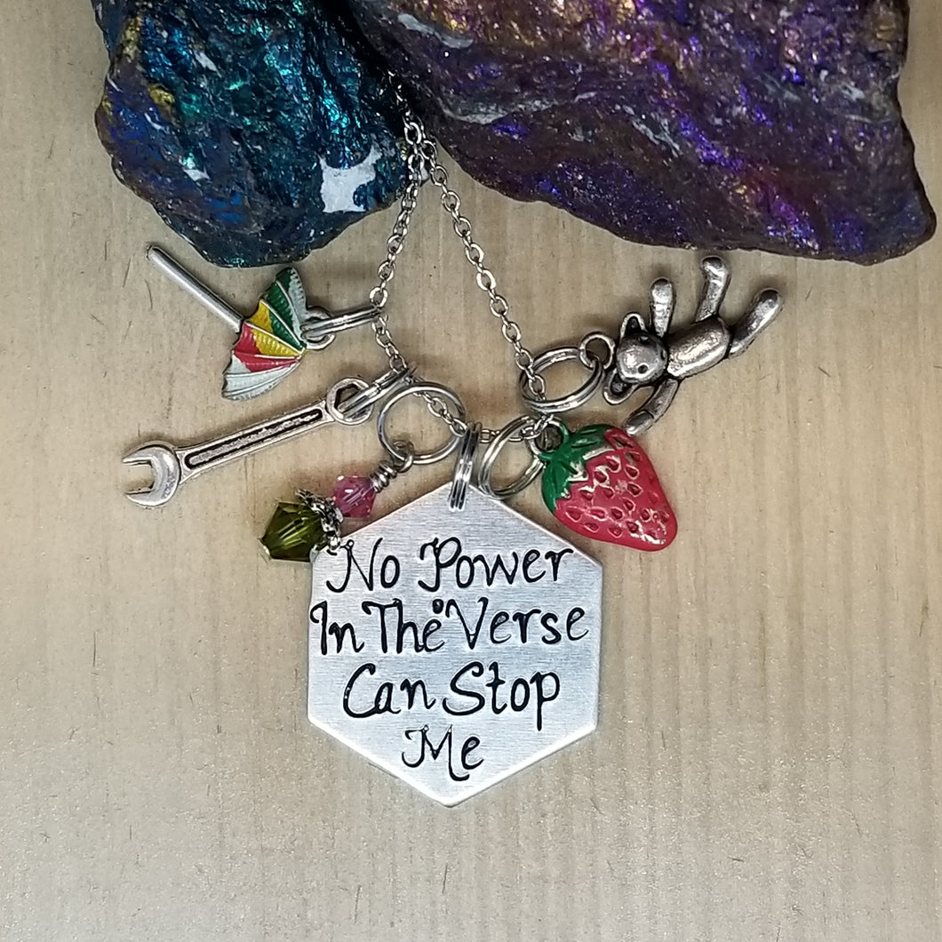 No Power In The Verse Can Stop Me - 2 - Charm Necklace