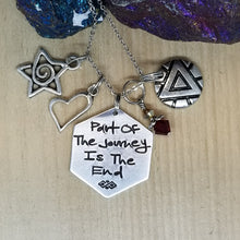 Part of the journey is the End - Charm Necklace