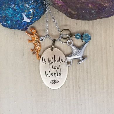A Whole New World - Charm Necklace