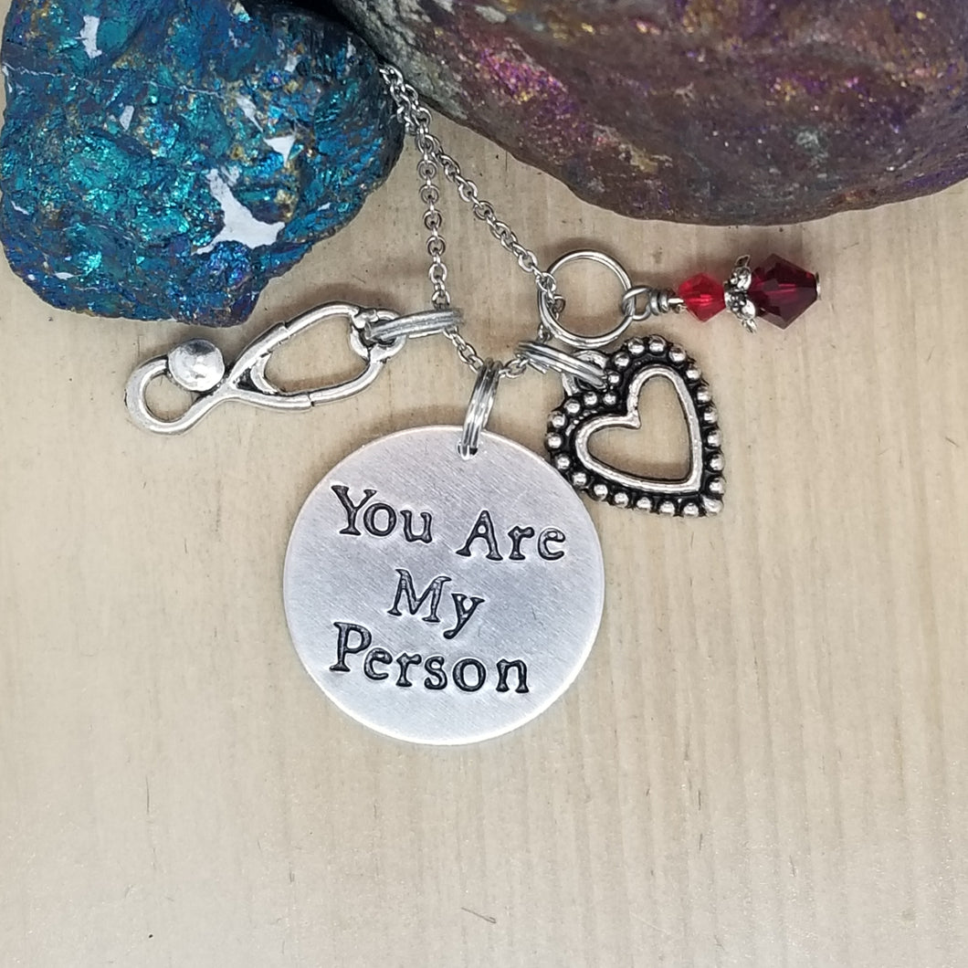 You Are My Person - Charm Necklace