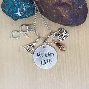 All Was Well - Charm Necklace