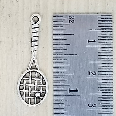 Tennis Racquet Charm