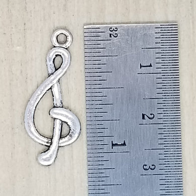 Treble Clef Charm