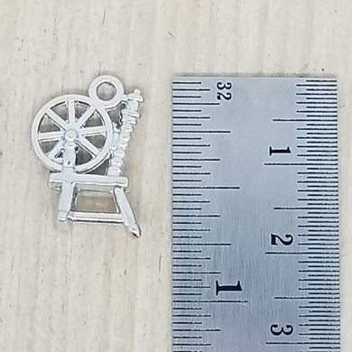 Spinning Wheel Charm