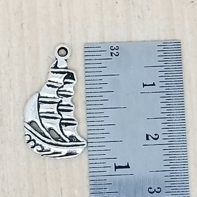 Narrow Ship Charm