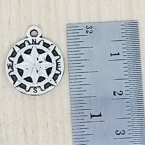 Compass Rose Charm