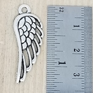 Large Hollow Wing Charm