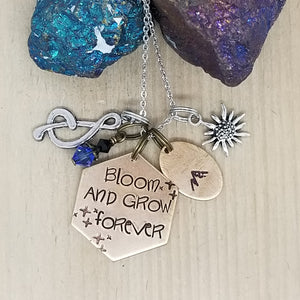 Bloom And Grow Forever - Charm Necklace