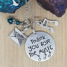 Thank You For The Music - Charm Necklace