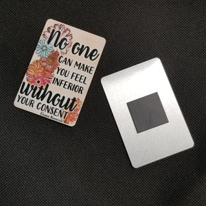 Though she be but little, she is fierce - Shakespeare 92 Magnet