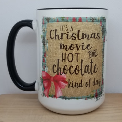 Christmas Movie and Hot Chocolate Mug