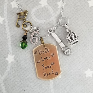 Don't Lose Your Head - Charm Necklace