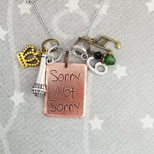 Sorry not Sorry - Charm Necklace