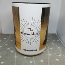 Meowndalorian 15 oz coffee mug