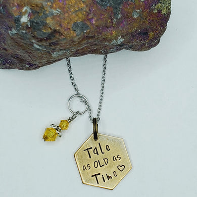 Tale as old as time - Pendant Necklace