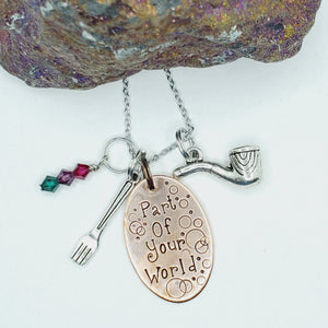 Part Of Your World - Charm Necklace