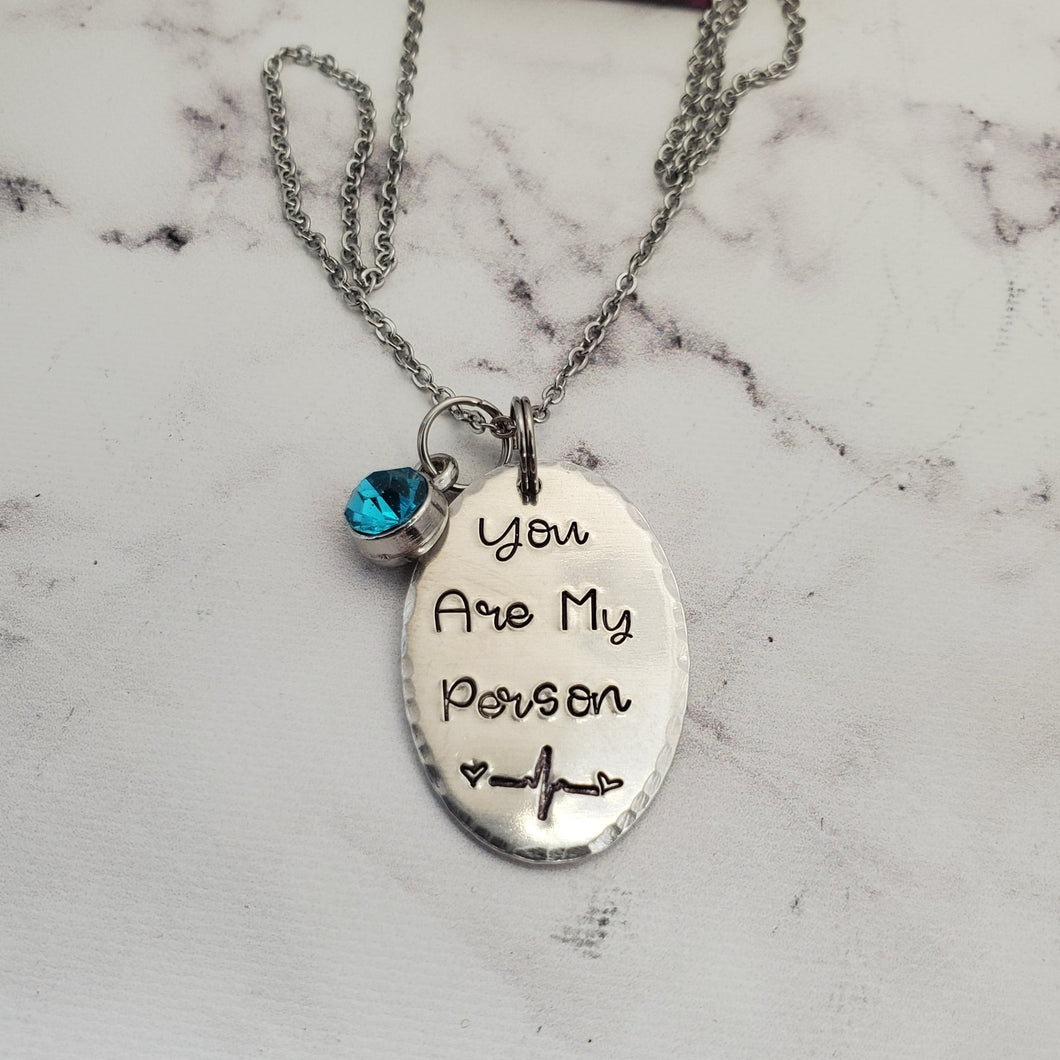 You are my person - Pendant Necklace