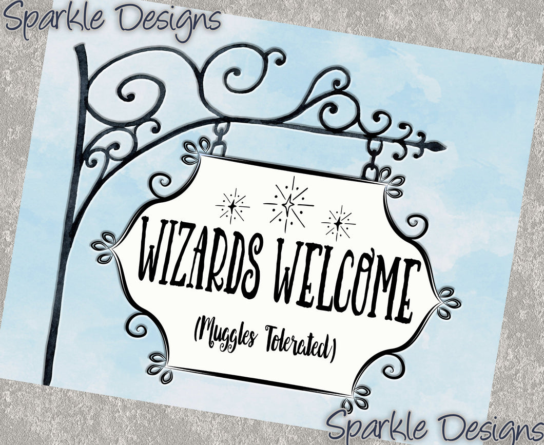 Wizards Welcome - 212 wood Print