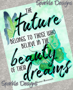 Beauty of their dreams - Eleanor Roosevelt 233 wood Print