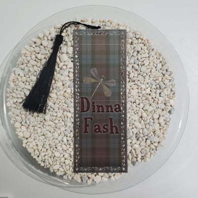 Dinna Fash - Metal Bookmark
