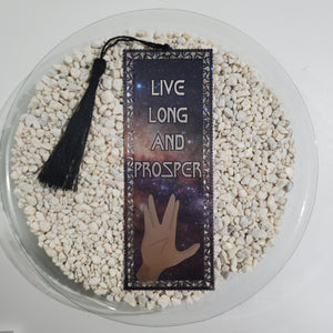 Live long and prosper - Metal Bookmark