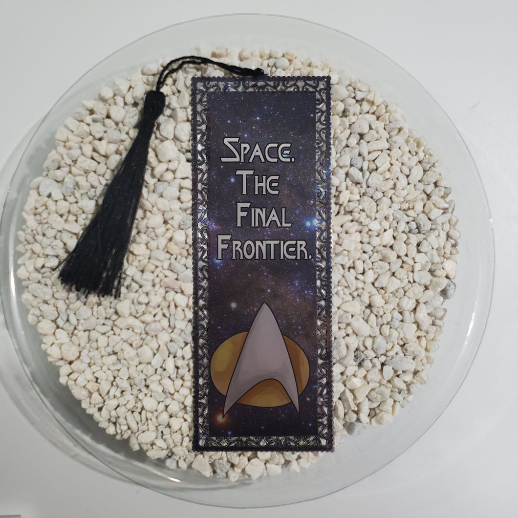 The Final Frontier -  Metal Bookmark