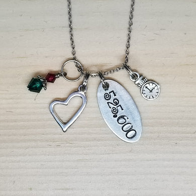 525,600 - Charm Necklace
