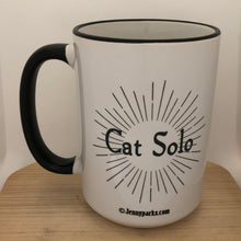 Cat Solo 15 oz coffee mug