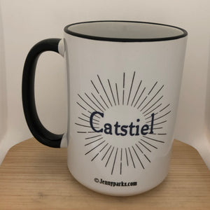 Catstiel 15 oz coffee mug