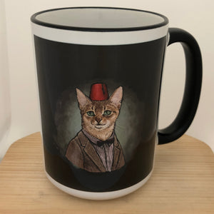 Doctor Mew - Eleventh Doctor 15 oz. Coffee Mug