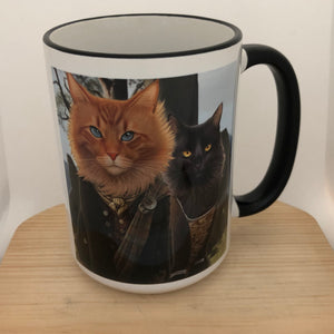 Meowtlander 15 oz coffee mug