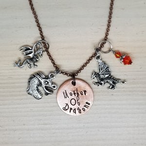 Mother of Dragons - Charm Necklace