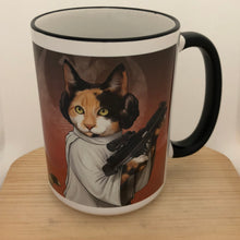 Purrincess Leia 15 oz coffee mug