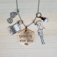 The Status Is Not Quo - Charm Necklace