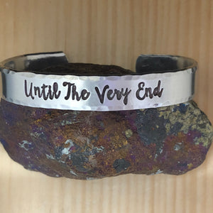 Until The Very End Cuff Bracelet