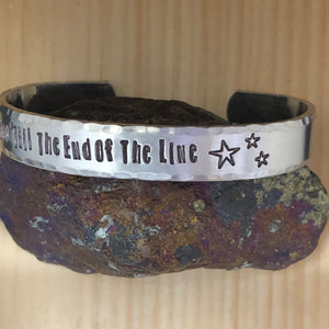 With You 'Till The End Of The Line Cuff Bracelet