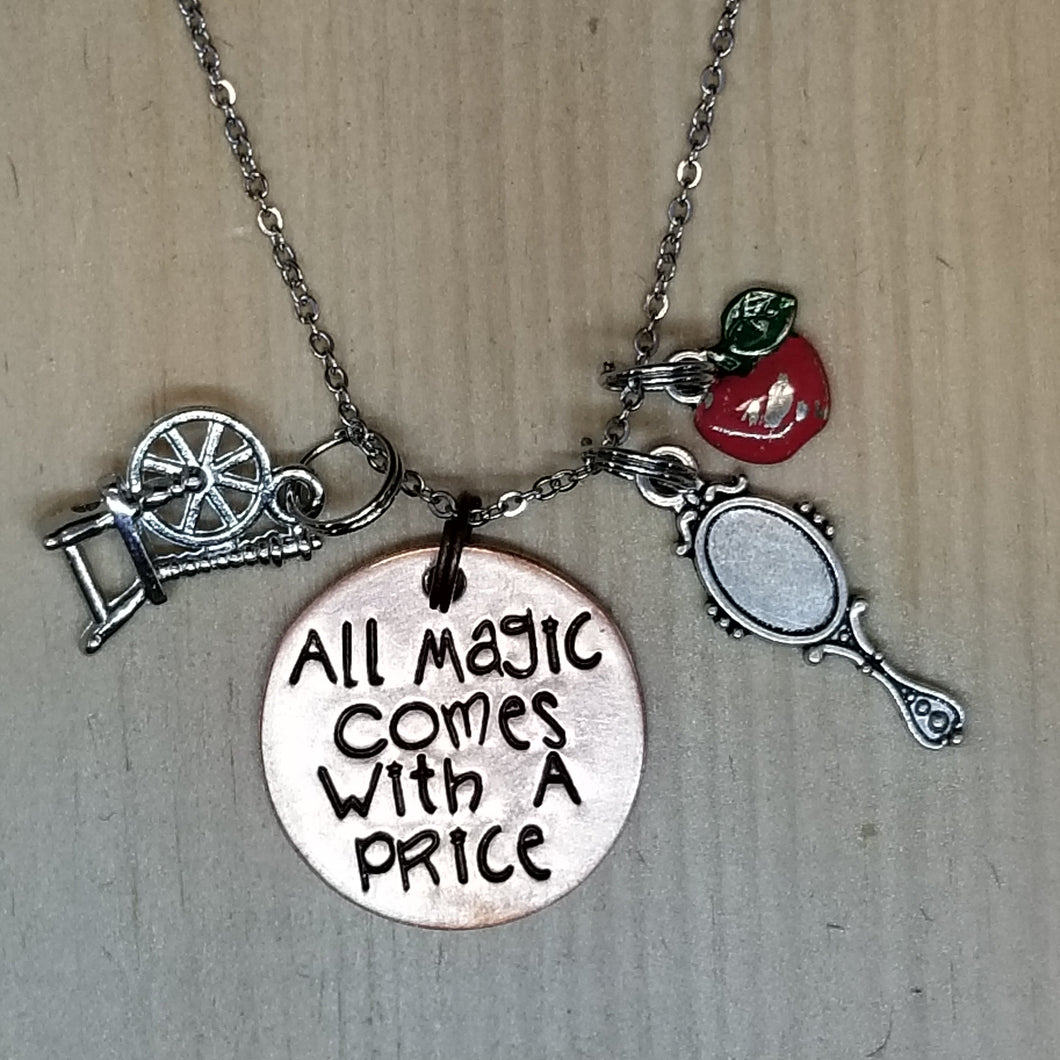 All Magic Comes With A Price - Charm Necklace