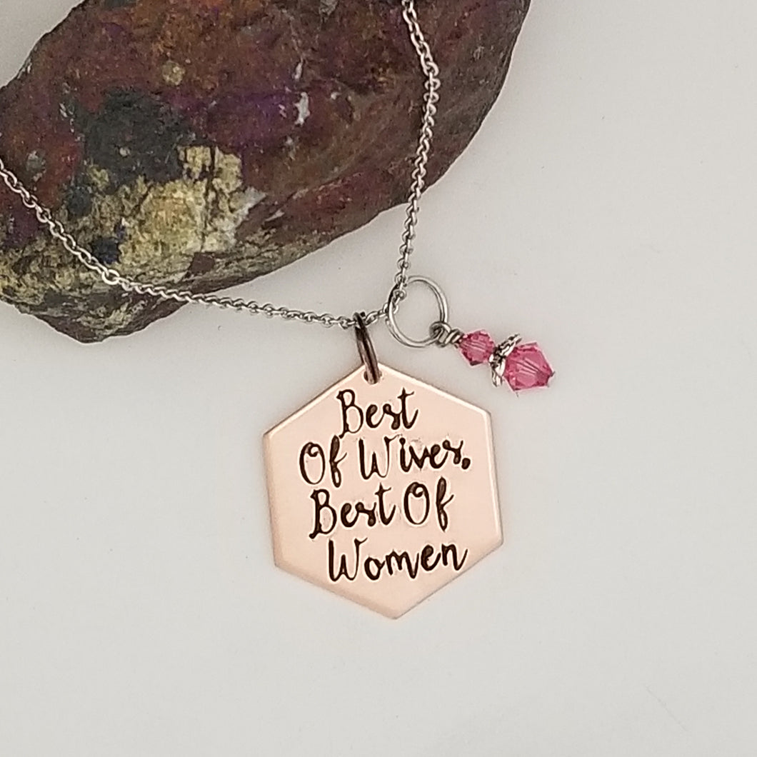Best Of Wives Best Of Women - Pendant Necklace
