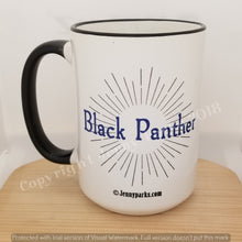 Black Panther 15 oz coffee mug