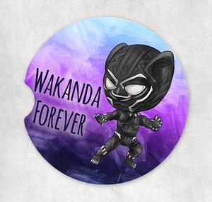 Wakanda Forever -   Sandstone Car coaster