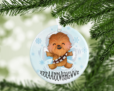 SW - Chewie -  porcelain / ceramic ornament