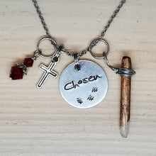 Chosen with a Stake - Charm Necklace