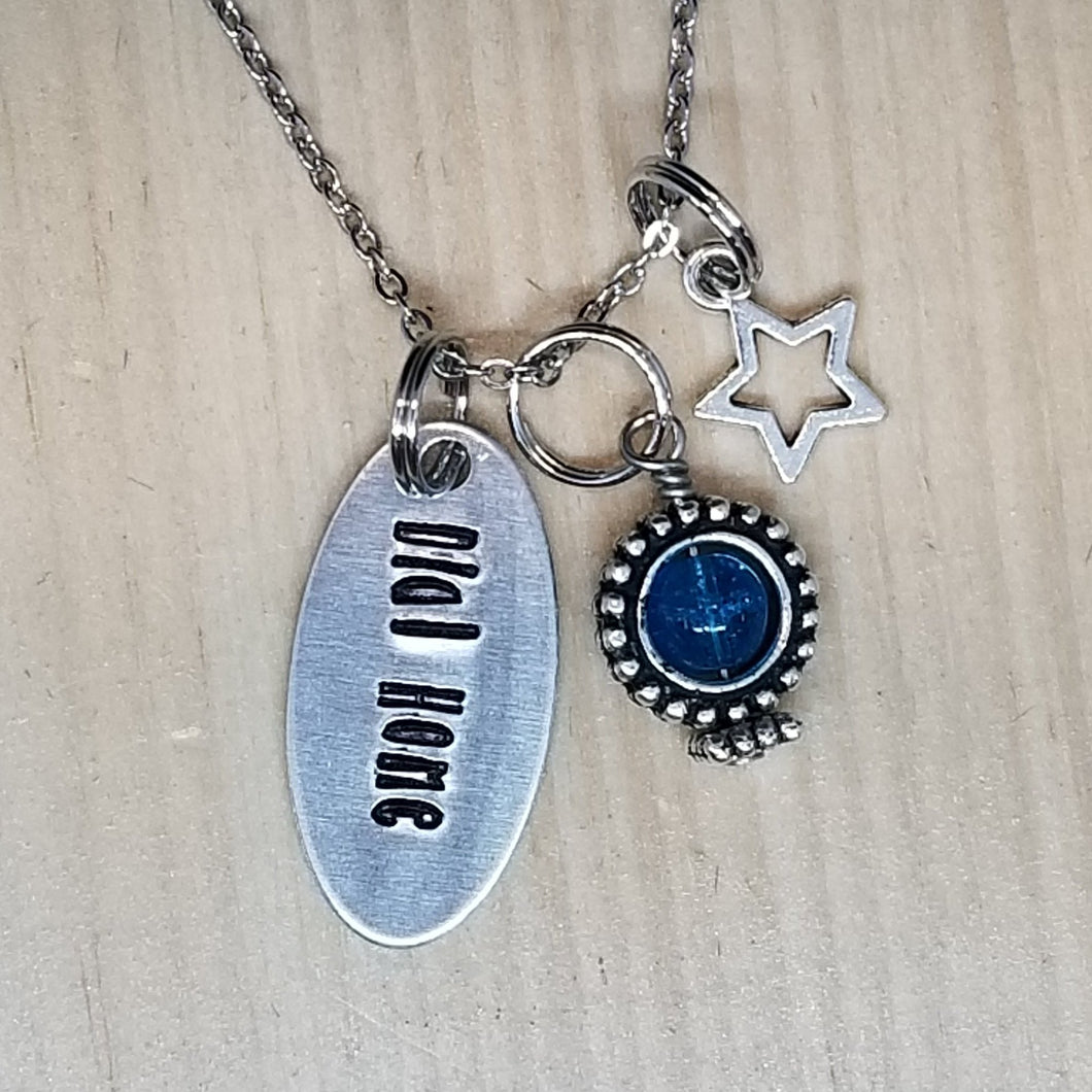 Dial Home - Charm Necklace