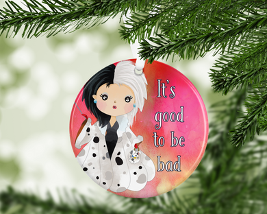 Good to be Bad -  porcelain / ceramic ornament