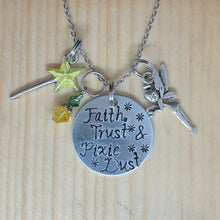 Faith, Trust and Pixie Dust - Charm Necklace