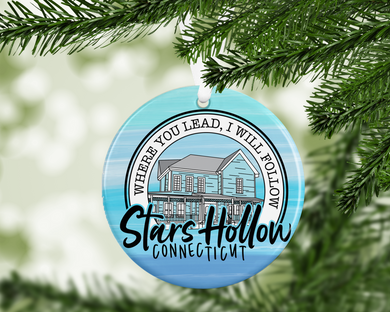 GG - Stars Hollow -  porcelain / ceramic ornament