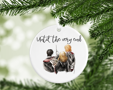 HP - until the very end -  porcelain / ceramic ornament