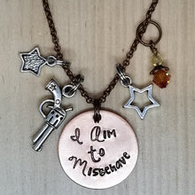 I Aim To Misbehave - Charm Necklace